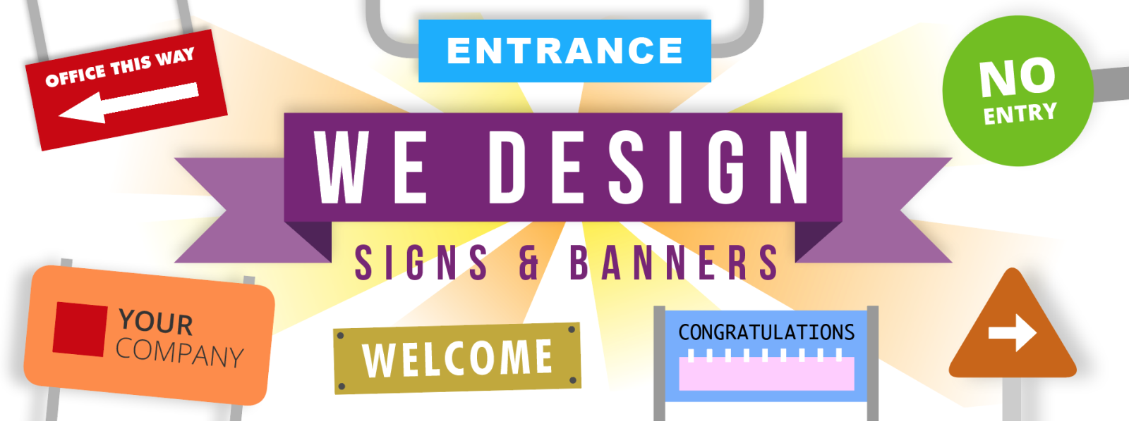 signs and banner service in Chorley